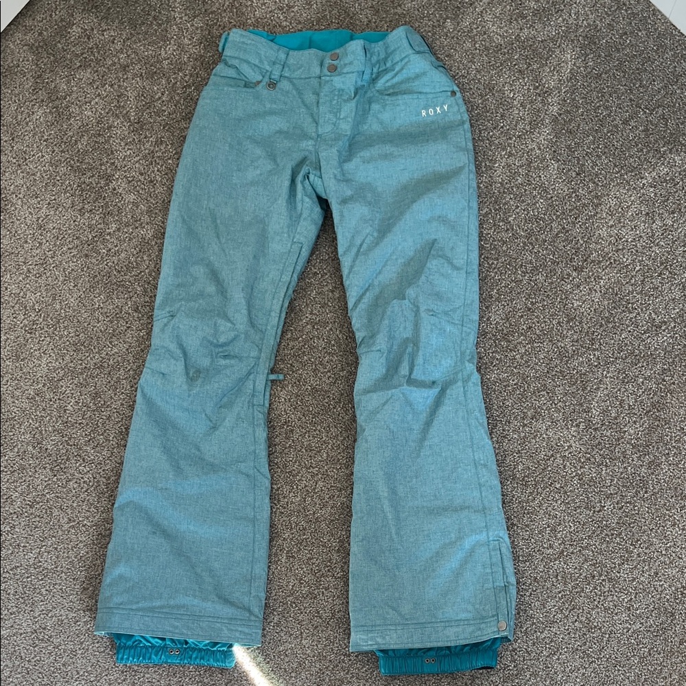 Roxy Women’s Teal Snow Pants